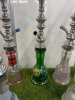 11 x 2 Piece Shisha & 6 x 1 Piece Shisha for Spares. NOTE: require hoses. - 7