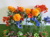 Quantity of Restaurant Table Top Artificial Plants & Flowers to Include: 22 x Small & 9 x Glass Vase3s with an Assortment of artificial Plants/Flowers. - 7