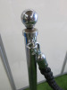 Pair of Robe Barriers with Heavy Duty Control Barrier Posts & Twisted Rope for Crowd Control. - 3