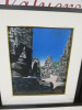 10 x Oriental Scene Artwork in Black Frames, Size 60 x 70cm. - 3