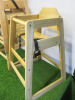 4 x Wooden Children's High Chairs. - 4