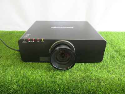 Panasonic Large Venue DLP Projector, Model PT-DX810ELK, S/N SH3242054.