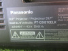 Panasonic Large Venue DLP Projector, Model PT-DX810ELK, S/N SH3242054. - 4