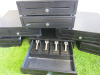 7 x Black Metal Cash Register Draws. - 5