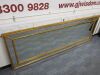 Large Bevel Edged Gold Detail & Framed Mirror. Size H80 x W230cm. - 4