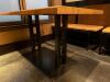 16 x SG Partneri Wooden Tables with Light Wood Top on Black Painted Base. Size H72 x 120 x 80cm. - 2