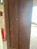 Antique Oak Corner Cupboard, Size H215 x W95 x D60cm. - 2