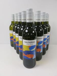 16 x Bottles of Dalfarras Pinot Grigio White Wine, 2021, 750ml.