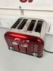 Morphy Richards, Model 242004, 4 Slice Toaster in Red. - 2