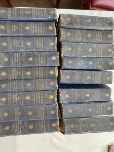 17 x Volumes of: &ldquo;The Works of Charles Dickens&rdquo; Early 20th Century Editions, Published by Gresham Publishing Company Circa 1901, Including II,III,IV,V,VI,VII,VIII,IX,X,XI,XII,XIII,XIV,XVI,XVII,XIX,XX. Titles Include The Pickwick Papers, Oliver Twist, Nic