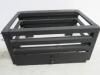 Capital Matt Black Fire Basket (No Back). RRP £216 - 2