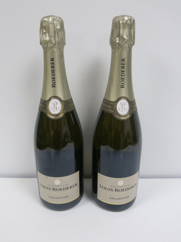 2 x Bottles of Louis Roederer Collection 245 Champagne, 750ml.