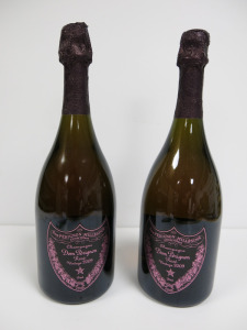 2 x Bottles of Dom Perignon Rose Vintage Champagne, 2009, 750ml.