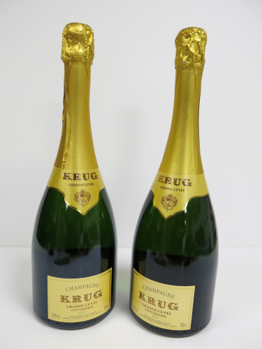 2 x Bottles of Krug Grande Cuvee 172Eme Edition Brut Champagne, 750ml.