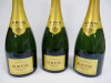 3 x Bottles of Krug Grande Cuvee 172Eme Edition Brut Champagne, 750ml. - 2