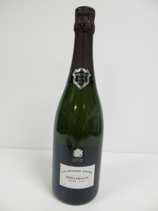 Bottle of Bollinger Rose La Grande Annee Champagne, 2007, 750ml.