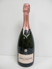 Bottle of Bollinger Rose Brut Champagne, 750ml.
