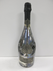 Bottle of Armand De Brignac Ace of Spades Blanc de Blancs Champagne, 750ml.