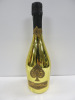 Bottle of Armand De Brignac Ace of Spades Brut Champagne, 750ml.
