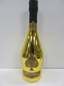 Bottle of Armand De Brignac Ace of Spades Brut Champagne, 750ml.
