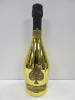 Bottle of Armand De Brignac Ace of Spades Brut Champagne, 750ml.