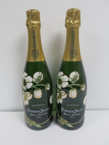 2 x Bottles of Perrier Jouet Belle Epoque Champagne, 2015, 750ml.