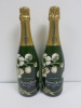 2 x Bottles of Perrier Jouet Belle Epoque Champagne, 2015, 750ml.