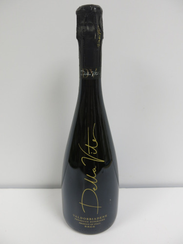 Bottle of Della Vite Valdobbiadene Prosecco Superiore, 750ml.
