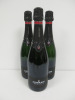 3 x Bottles of Ferrari Maximum Blanc de Blancs Sparkling Wine, 750ml.