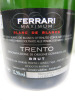 3 x Bottles of Ferrari Maximum Blanc de Blancs Sparkling Wine, 750ml. - 3
