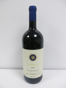 Magnum Bottle of Sassicaia Tenuta San Guido Red Wine, 2011, 1500ml.