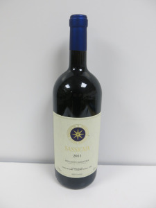 Magnum Bottle of Sassicaia Tenuta San Guido Red Wine, 2011, 1500ml.