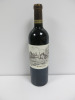 Bottle of Chateau Durfort Vivens Cru Classe en 1855 Margaux Red Wine, 2016, 750ml.