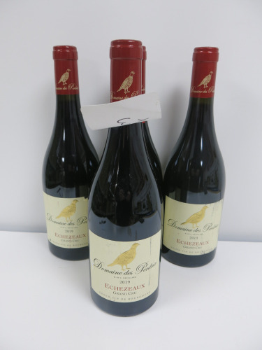 4 x Bottles of Domaine des Perdrix Echezeaux Grand Cru Grand Vin de Bourgogne Red Wine, 2019, 750ml.