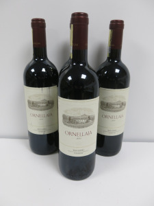 4 x Bottles of Ornellaia Bolgheri Superiore Red Wine, 2011, 750ml.