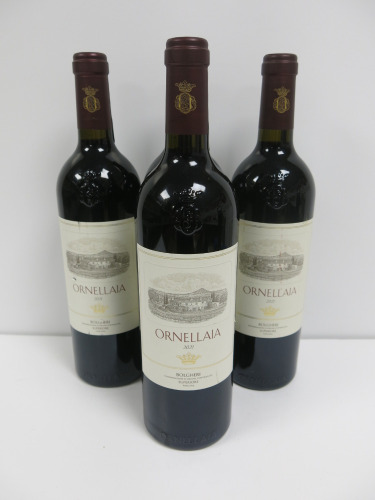 4 x Bottles of Ornellaia Bolgheri Superiore Red Wine, 2021, 750ml.