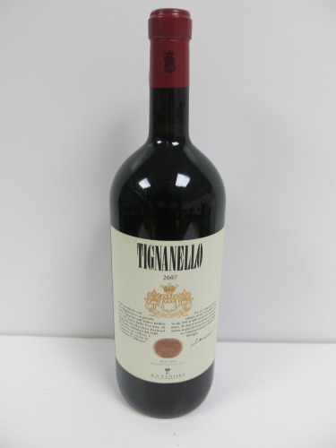 Magnum Bottle of Tignanello Toscana Antinori Red Wine, 2007, 1500ml.