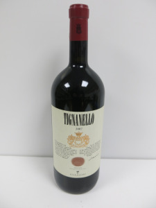 Magnum Bottle of Tignanello Toscana Antinori Red Wine, 2007, 1500ml.