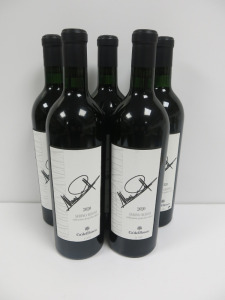 5 x Bottles of Maurizio Zanella Sebino Rosso Red Wine, 2020, 750ml.