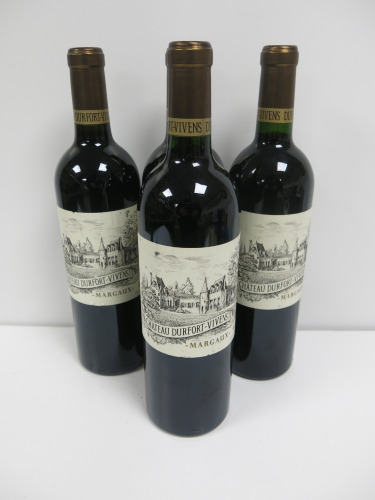 4 x Bottles of Chateau Durfort Vivens Margaux Red Wine, 2021, 750ml.