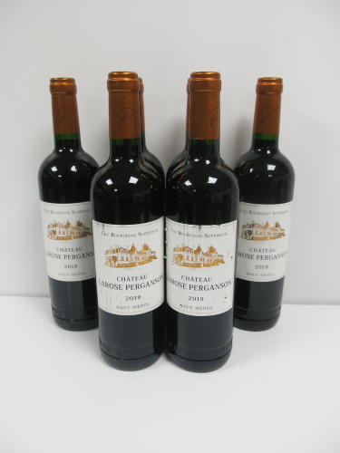 6 x Bottles of Chateau Larose Perganson Cru Bourgeois Superieur Red Wine, 2019. 750ml.