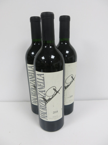 3 x Bottles of Maurizio Zanella Sebino Rosso Red Wine, 2018, 750ml.