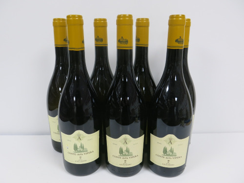 7 x Bottles of Conte della Vipera Antinori Red Wine, 2023, 750ml.