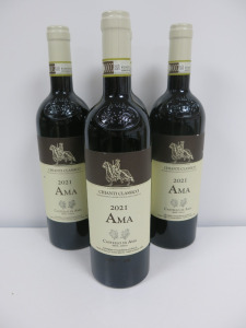 4 x Bottles of Castello Di Ama Chianti Classico Red Wine, 2021, 750ml.