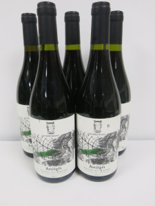5 x Bottles of Famille De Boel France Assieges Cotes Du Rhone Red Wine, 2022, 750ml.