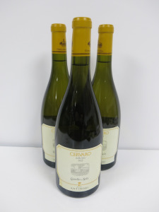 3 x Bottles of Antinori Castello Della Sala Cervaro Sala White Wine, 2022, 750ml.