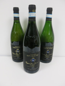 4 x Bottles of Tenuta Regaleali Vigna San Francesco Chardonnay White Wine, 2021, 750ml.