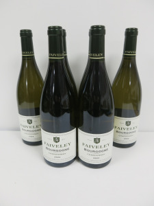 6 x Bottles of Faiveley Bourgogne Chardonnay White Wine, 2022, 750ml.