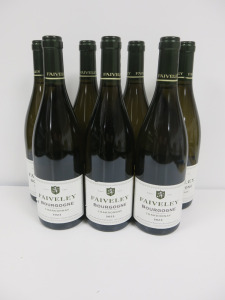 7 x Bottles of Faiveley Bourgogne Chardonnay White Wine, 2022, 750ml.