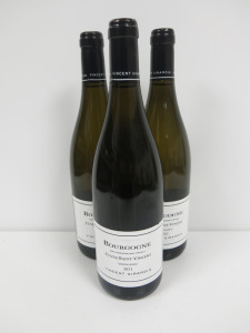 3 x Bottles of Vincent Girardin Bourgogne Chardonnay White Wine, 2021, 750ml.